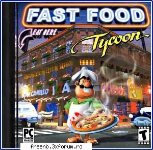 Fast Food Tycoon - Developer Software 2000 Publisher Activision - DOWNLOAD Jocuri